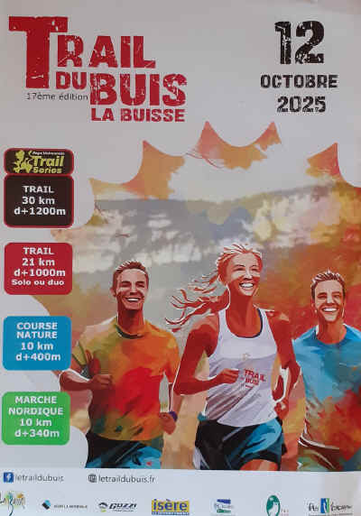 Peut tre une image de 1 personne et texte qui dit TRAIL RAIL 17 17me dition BUIS LA BBUISSE 12 OCTOBRE 2025 Pays Trail Series TRAIL 30 km d+1200m TRAIL 21km 21 km d+1000m Solo ou duo COURSE NATURE 10 km d+400m MARCHE NORDIQUE 10 km d+340m f letraildubuis ៉ letraildubuis.fr AGRLAMONDIALE GaZZı isre Osta blc AsNbae bee As